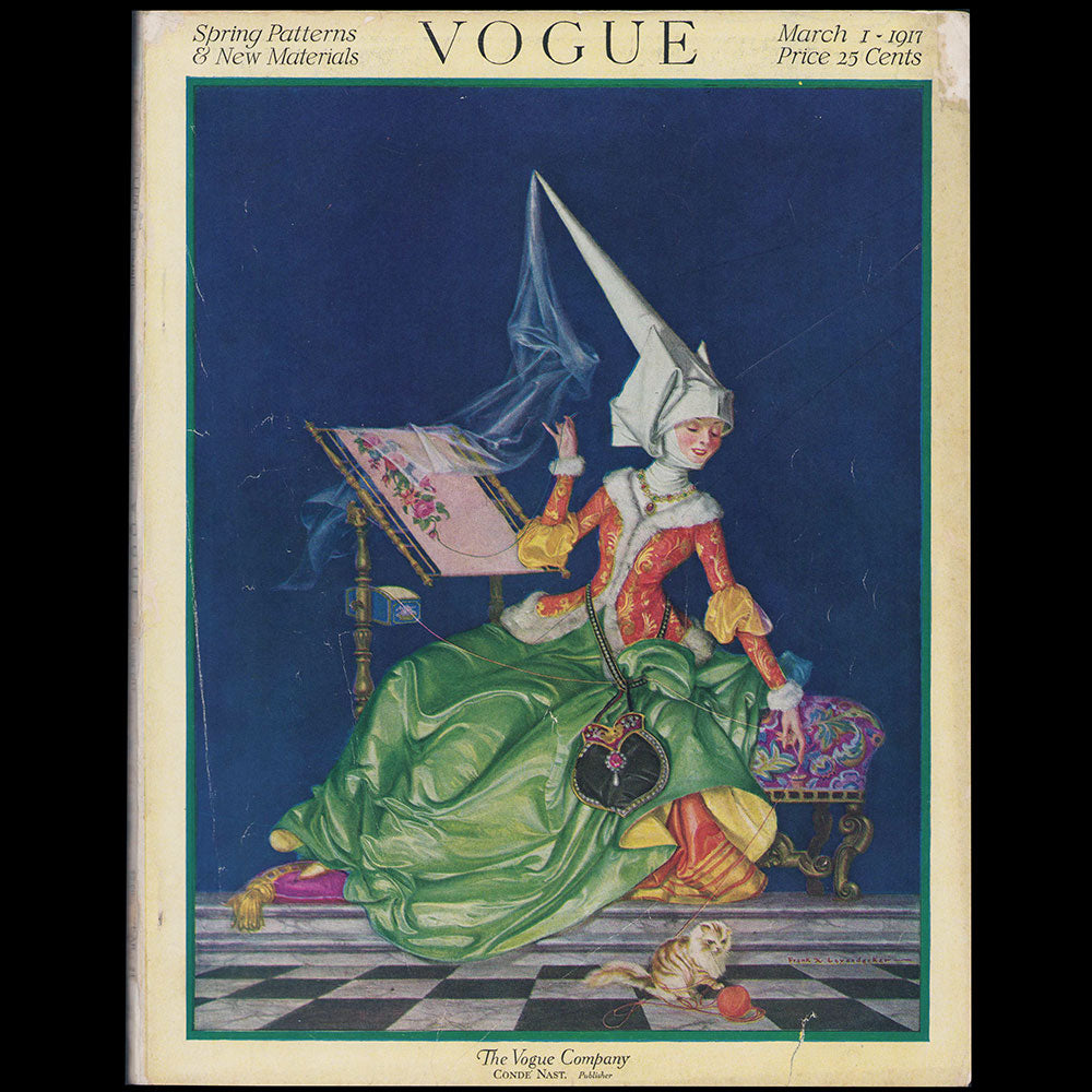 Vogue US (1st March 1917), couverture de Frank Leyendecker