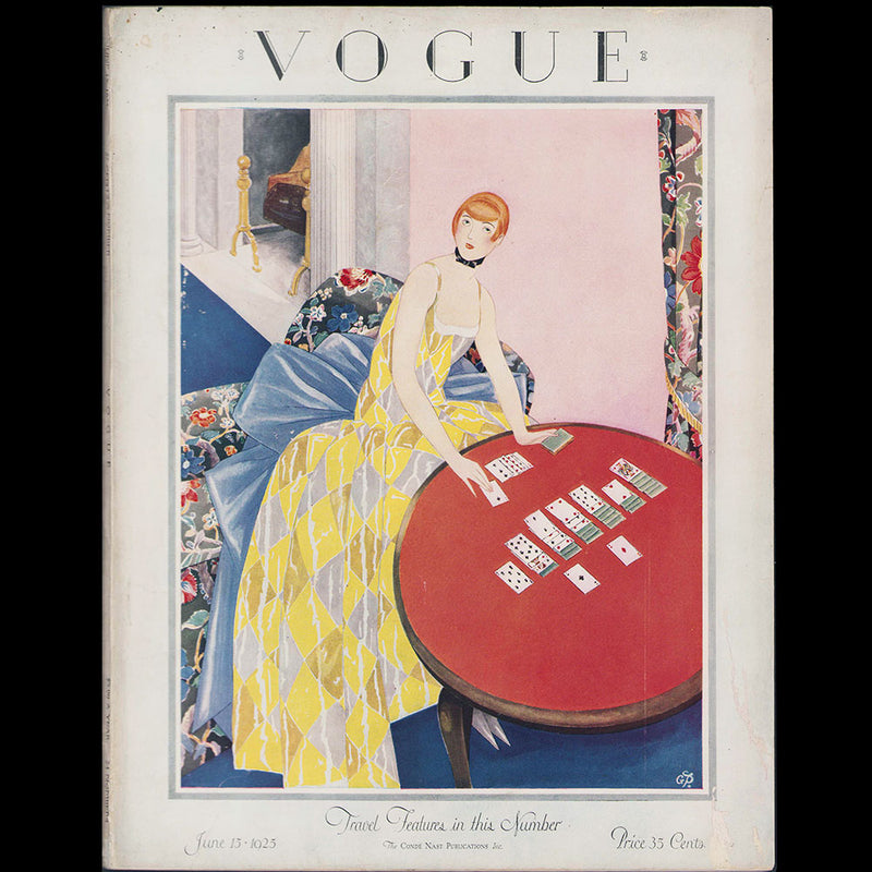 Vogue US (15 June 1925), couverture de George Plank