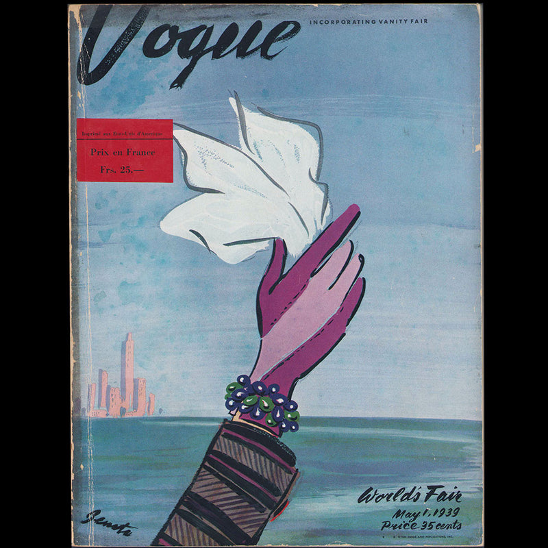 Vogue US (1st May 1939), couverture de Bénito