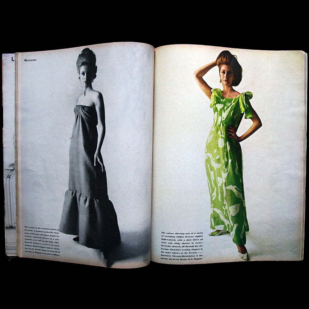 Vogue US (15th April 1964), couverture d'Irving Penn