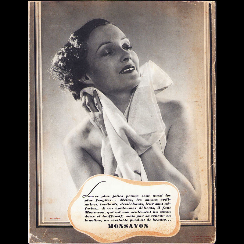 Votre Beauté, mars 1934, couverture de Meerson