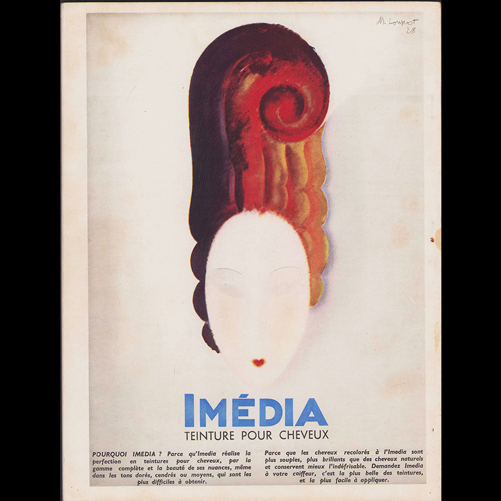 Votre Beauté, mars 1936, couverture de Dora Maar