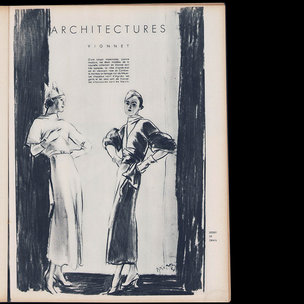 Vu, A la Mode (5 avril 1933), couverture de Georges Saad