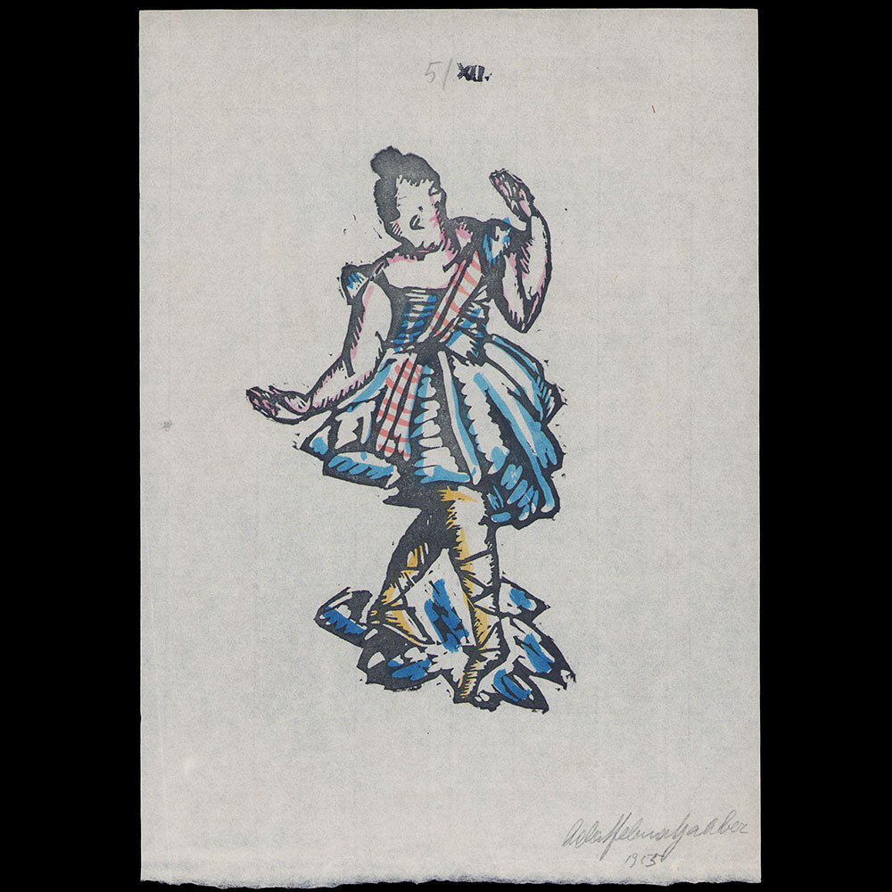 Mode Wien 1914/5 - Heft 5, planche XII d'Ada Helene Gabler
