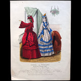 Worth & Bobergh - Le Journal Le Printemps, gravure 107 (circa 1867-1870)