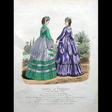 Worth & Bobergh - Le Journal Le Printemps, gravure 111 (circa 1867-1870)