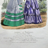 Worth & Bobergh - Le Journal Le Printemps, gravure 111 (circa 1867-1870)