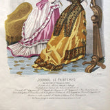 Worth & Bobergh - Le Journal Le Printemps, gravure 102 (circa 1867-1870)