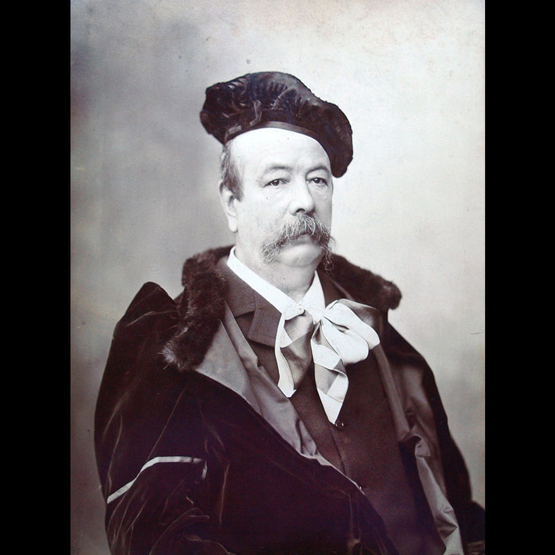 Worth - Portrait de Charles Frederick Worth par Nadar en 1892, tirage albuminé d'époque