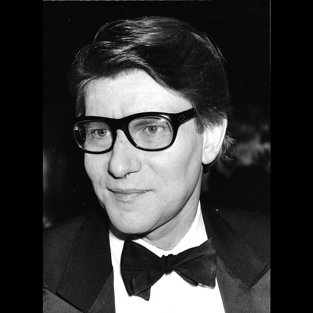 Yves Saint-Laurent - Portrait du couturier par Henri Gautier (1982)